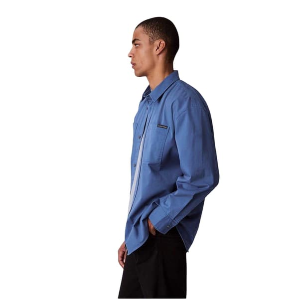 Calvin Klein Herrskjorta i Chambray L Blå Blue L