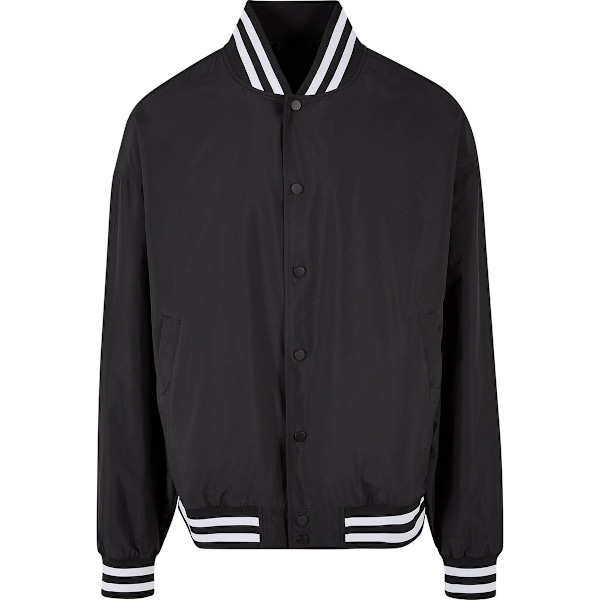 Bygg ditt varumärke Herr Lätt College Lätt Varsity Jacka Black XL
