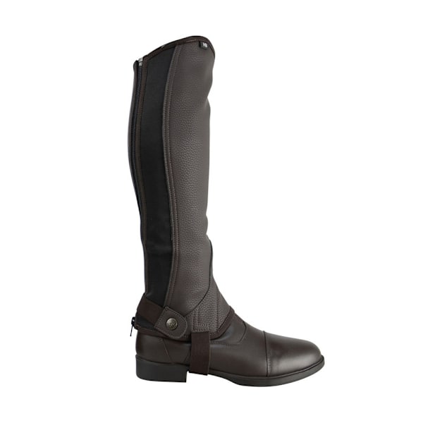 HyLAND Barn/Barn Syntetiskt Kombi Läder Halv Chaps M Brun Brown M