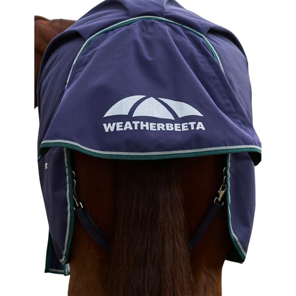 Weatherbeeta Comfitec Plus Dynamic Standard-Neck 100g Hästtäcke Navy/Forest Green 6´