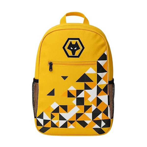 Wolverhampton Wanderers FC Particle Ryggsäck One Size Gul/Sv Yellow/Black One Size