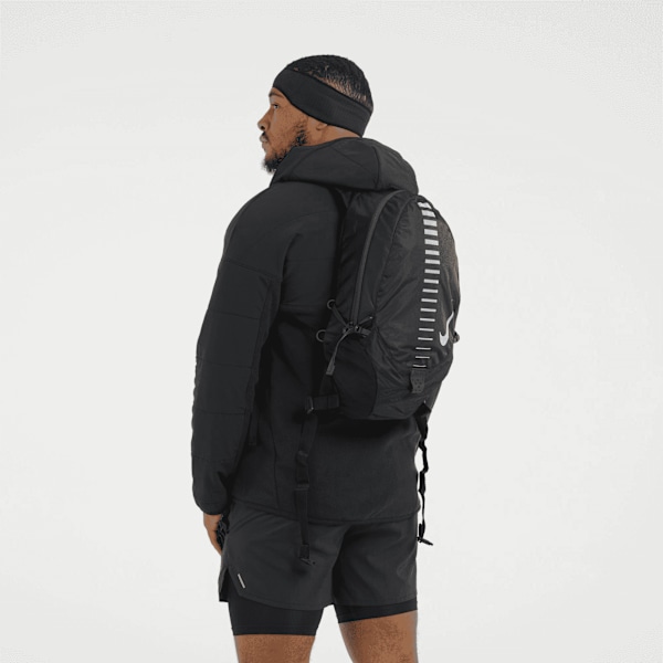 Nike Run Commuter Ryggsäck One Size Svart/Silver Black/Silver One Size