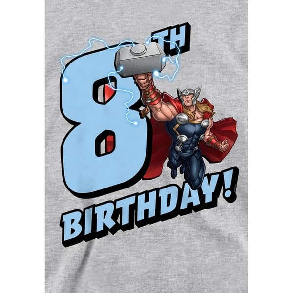Marvel Barn/Barn Thor Heather 8-årsdag Huvtröja 5-6 År Athletic Heather 5-6 Years