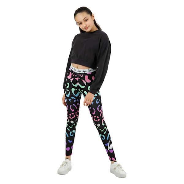 Hype Girls Gradient Leopard Leggings 14 år Flerfärgad Multicoloured 14 Years