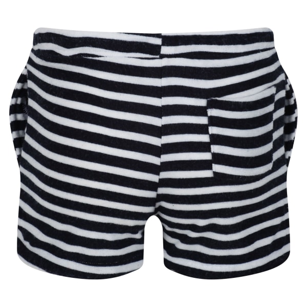 Regatta barn/barn Dayana handduksränder Casual shorts 9- Navy/White 9-10 Years