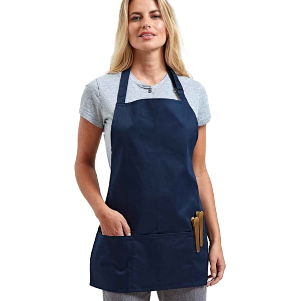 Premier Colours 2-i-1 Förkläde / Arbetskläder One Size Marinblå Navy One Size