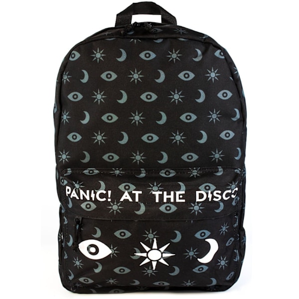 Rock Sax Panic! At The Disco Ryggsäck One Size Svart/Grå/Vit Black/Grey/White One Size