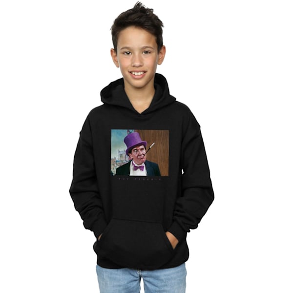 DC Comics Boys Batman TV-serie The Penguin Photograph Hoodie 5 Black 5-6 Years