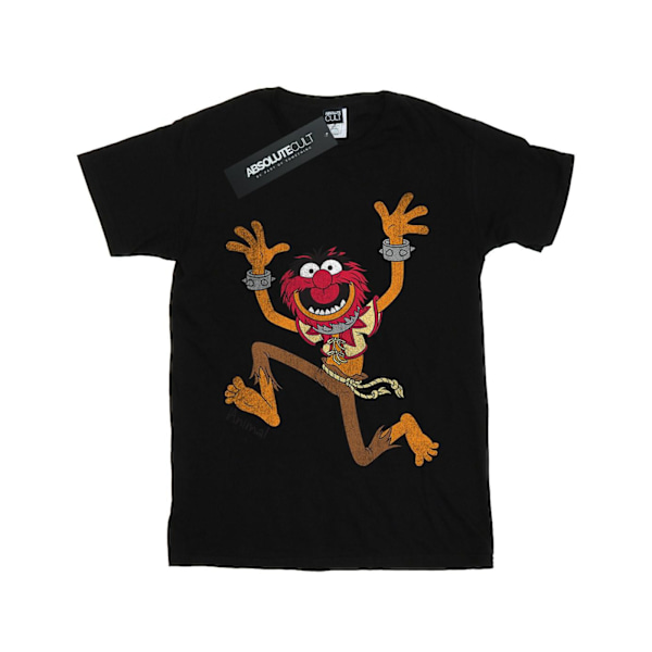 The Muppets Girls Classic Animal T-Shirt 9-11 år Svart Black 9-11 Years