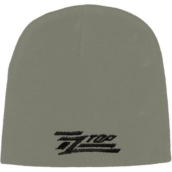 ZZ Top Unisex Vuxen Cirkellogotyp Mössa En Storlek Grå Grey One Size