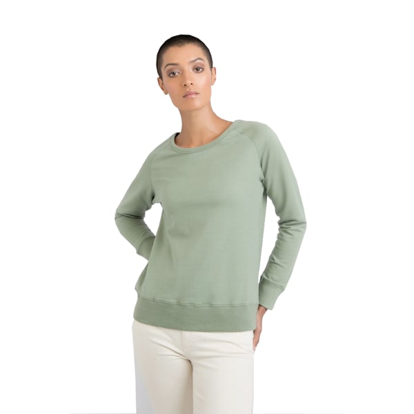 Mantis Favorit Sweatshirt för Kvinnor/Dam M Mjuk Oliv Soft Olive M