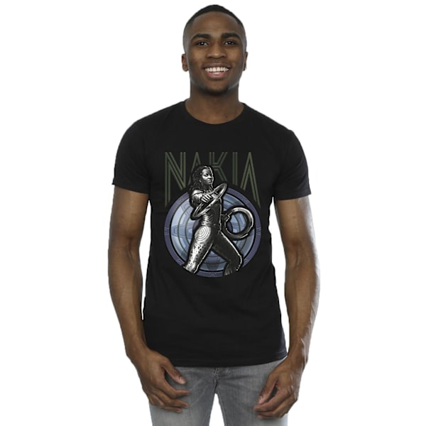 Marvel Wakanda Forever Nakia Shield T-shirt 5XL Svart Black 5XL