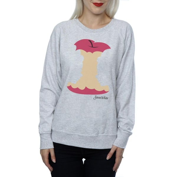 Disney Princess Dam sweatshirt med Snövit-silhuett för kvinnor Heather Grey XL