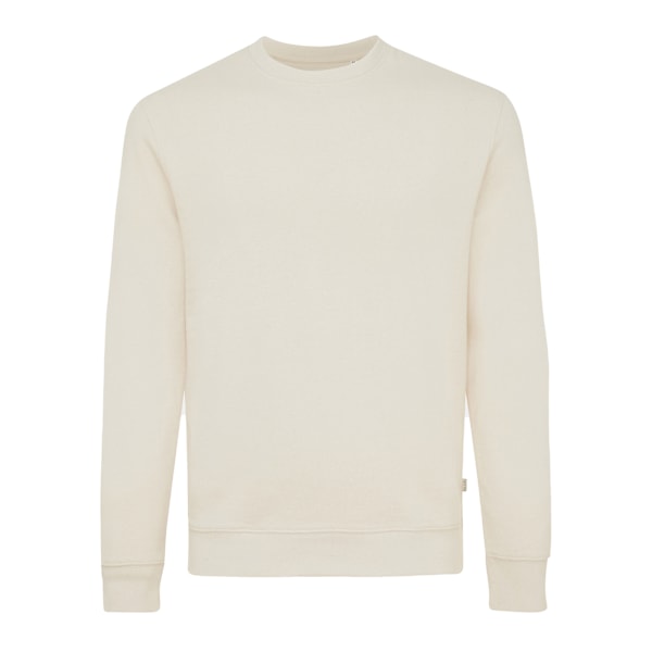 Iqoniq Unisex Vuxen Denali Återvunnen Bomull Ofärgad Sweatshirt 4X Natural Raw 4XL