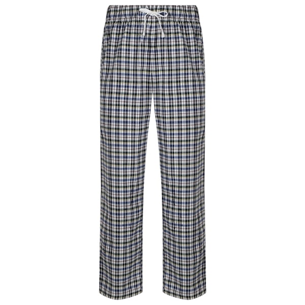 SF Herr Tartan Lounge Byxor S Vit/Multi Check White/Multi Check S