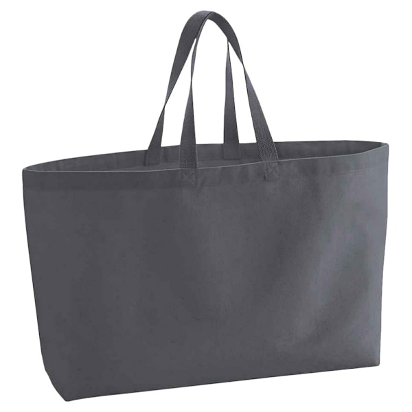 Westford Mill Canvas Oversized Tote Bag Storlek One Graphite Grey Graphite Grey One Size