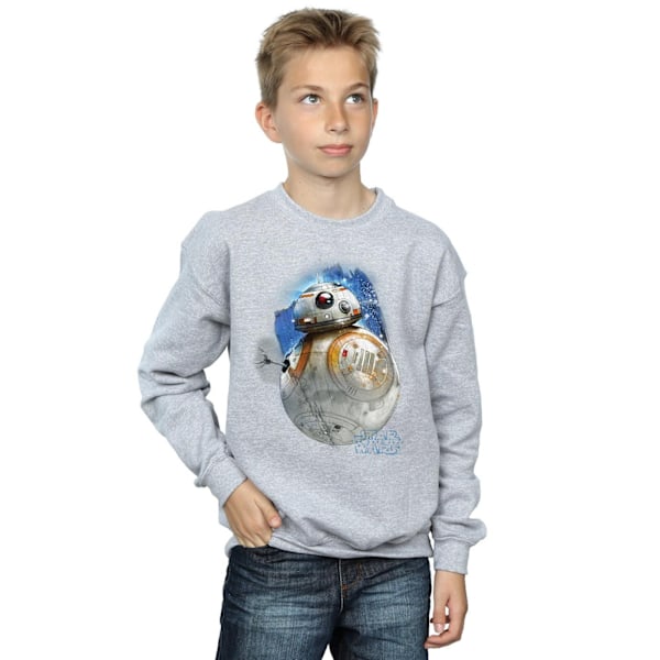 Star Wars: The Last Jedi Boys BB-8 Borstad Sweatshirt 9-11 År Sports Grey 9-11 Years