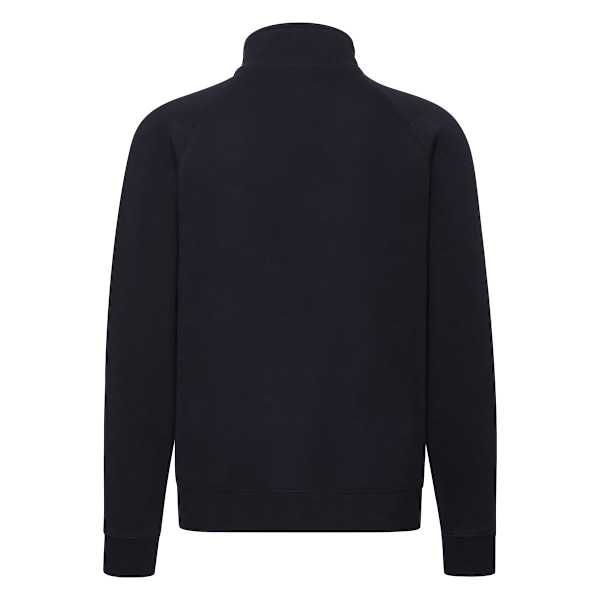 Fruit of the Loom Premium Sweatjacka XL Deep Navy för män Deep Navy XL