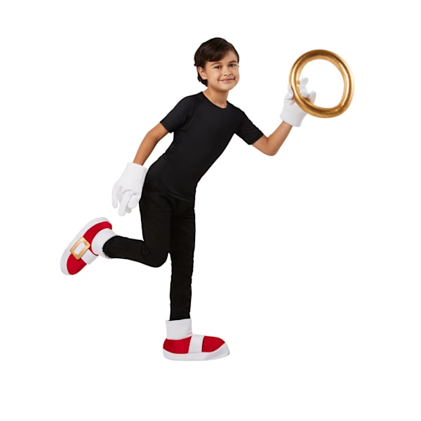 Sonic The Hedgehog accessoarer set One Size Guld/Vit/Röd Gold/White/Red One Size
