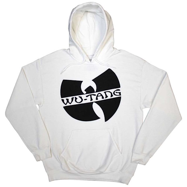 Wu-Tang Clan Unisex Vuxen Slant Logo Pullover Hoodie S Vit White S