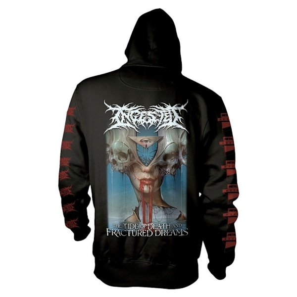 Ingested Unisex Vuxen The Tide Of Death And Fractured Dreams Ho Black S