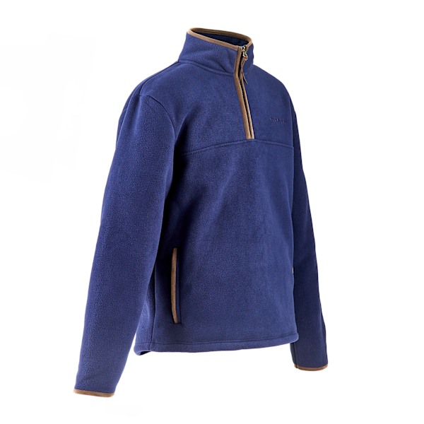 Aubrion Herr Core Halv Zip Fleece Jacka S Marinblå Navy S