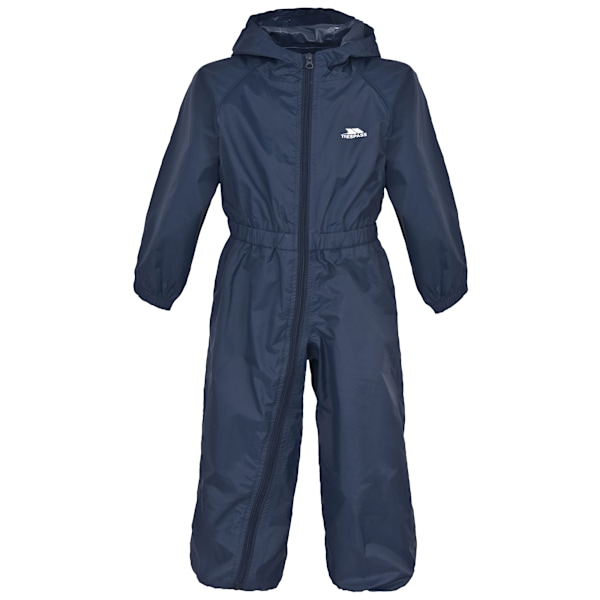 Trespass Kids Unisex Dripdrop Vadderad Vattentät Regnställ 3/4 Y Navy Blue 3/4 Years