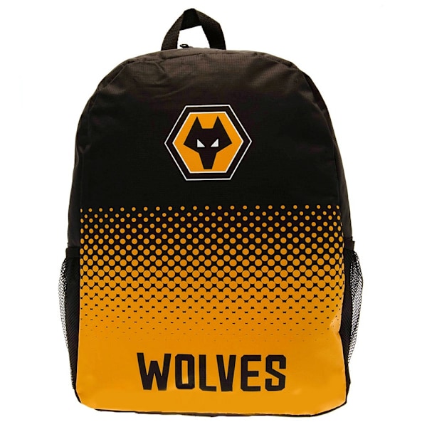 Wolverhampton Wanderers FC Fade Ryggsäck One Size Svart/Gul Black/Yellow One Size