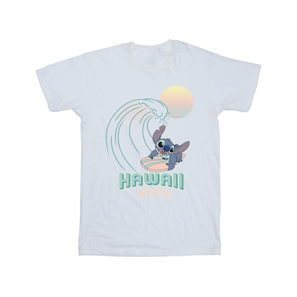 Disney Herr Lilo And Stitch Hawaii T-Shirt 4XL Vit White 4XL