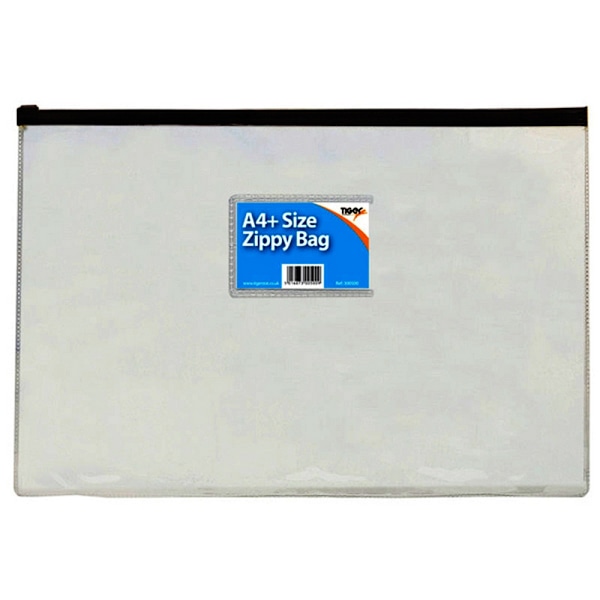 Tiger Stationery Zippy Bags A5 (14,8 x 21 cm) Assorterade Assorted A5 (14.8 x 21cm)