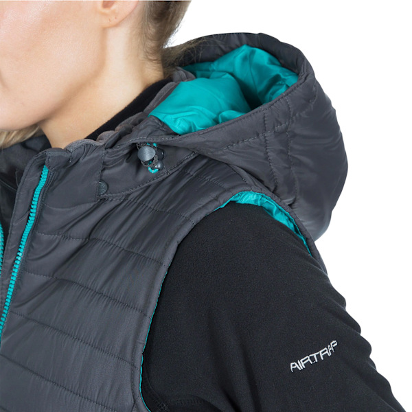 Trespass Dam/Kvinnor Aretha Casual Gilet S Carbon Carbon S
