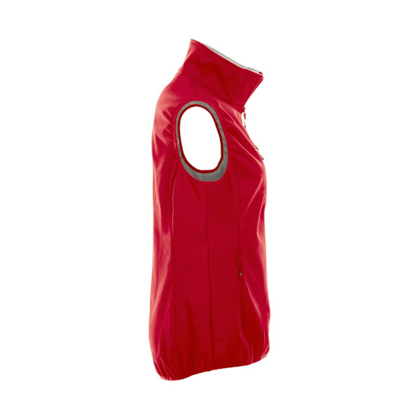 Clique Dam/Kvinnor Enfärgad Softshell Väst L Röd Red L
