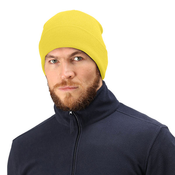 Regatta Professional Standout Axton Mössa med Uppvik för Vuxna/Unisex Bright Yellow One Size