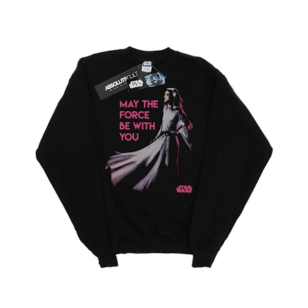 Star Wars Dam/Damer Princess Leia Force Sweatshirt XS Svart Black XS