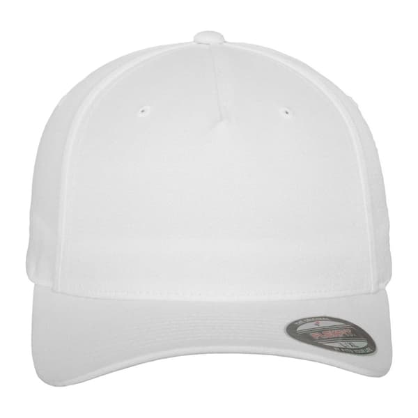 Flexfit 5-panels baseballkeps S-M Vit White S-M