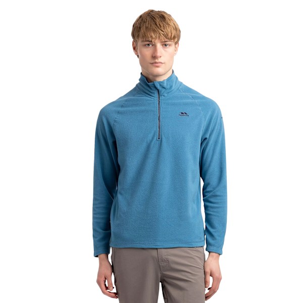 Trespass Mens Blackford Microfleece XS Bondi Blue Bondi Blue XS