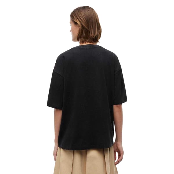 Tommy Jeans Dam Gradient Logo Oversized T-shirt 6 UK Black 6 UK