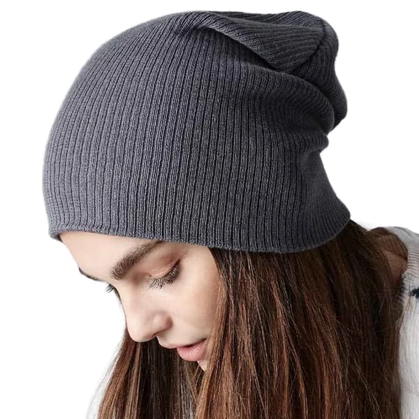 Beechfield Slouch Beanie One Size Smoke Smoke One Size
