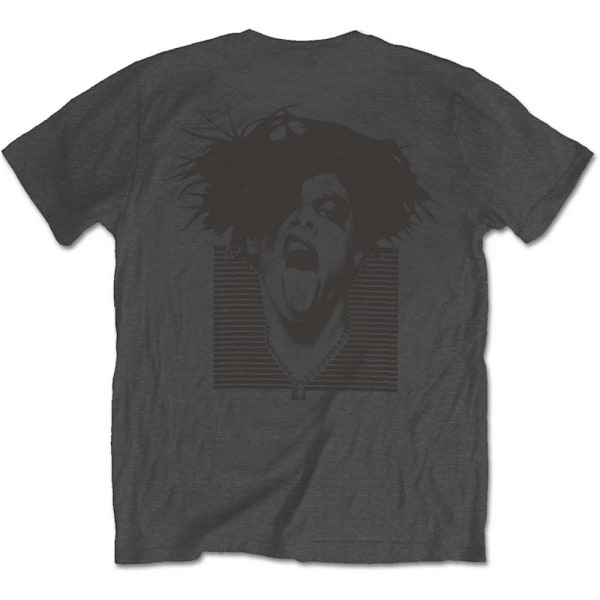Yungblud Unisex Adult Deadhappy Back Print Bomull T-Shirt XL Ch Charcoal Grey XL