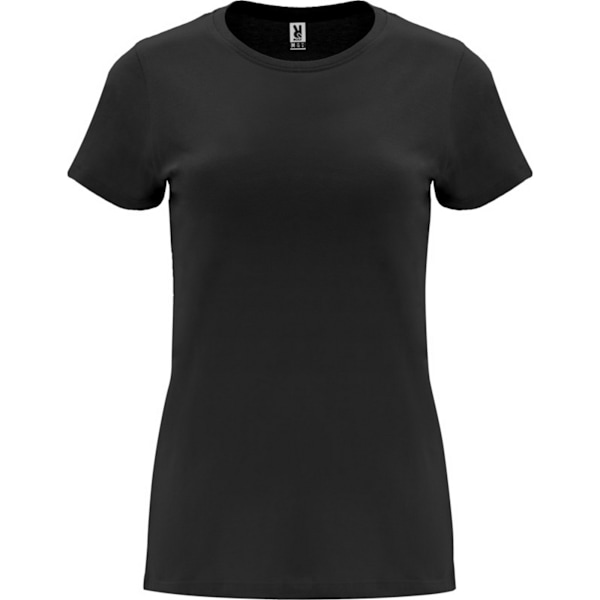 Roly Dam/Dam Capri Kortärmad T-shirt S Solid Black Solid Black S