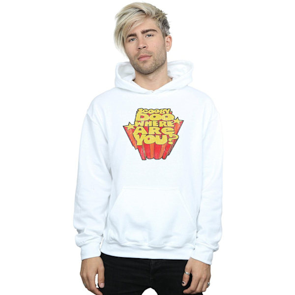 Scooby Doo Herrar Var Är Du? Hoodie S Vit White S