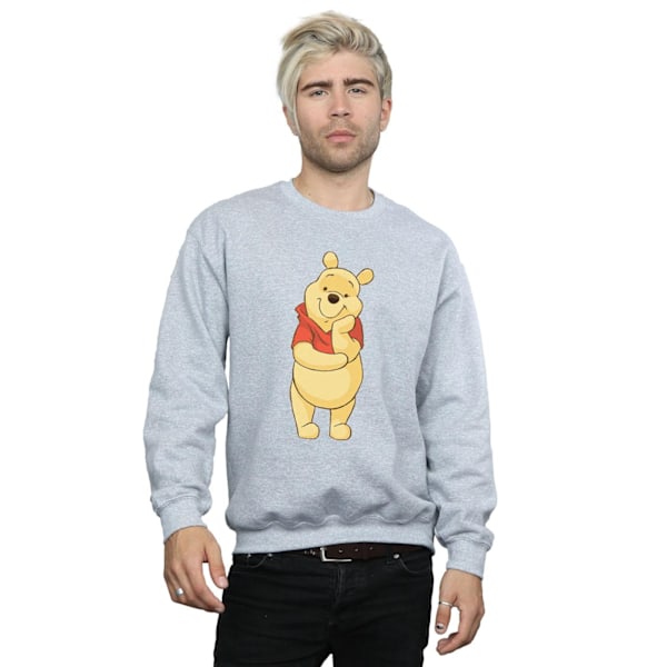 Disney Winnie The Pooh Söt Sweatshirt M Sports Grey Sports Grey M