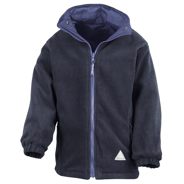 Result Barn/Barn Reversible Storm Stuff Anti Pilling Fleec Royal/Navy 7/8