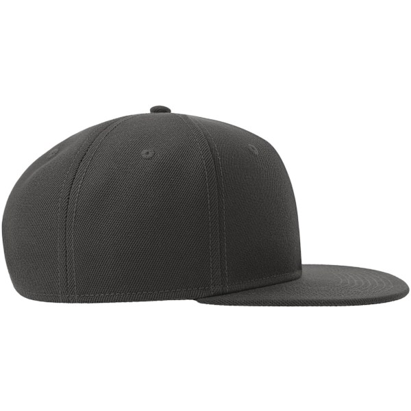 Atlantis Unisex Vuxen 6 Panel Hållbar Plat Skärm Basebollkeps Dark Grey One Size