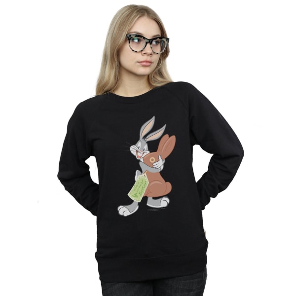 Looney Tunes Dam/Dam Bugs Bunny Smaskig påsktröja X Black XXL