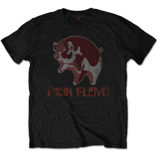 Pink Floyd unisex T-shirt för vuxna etnisk gris M Svart Black M