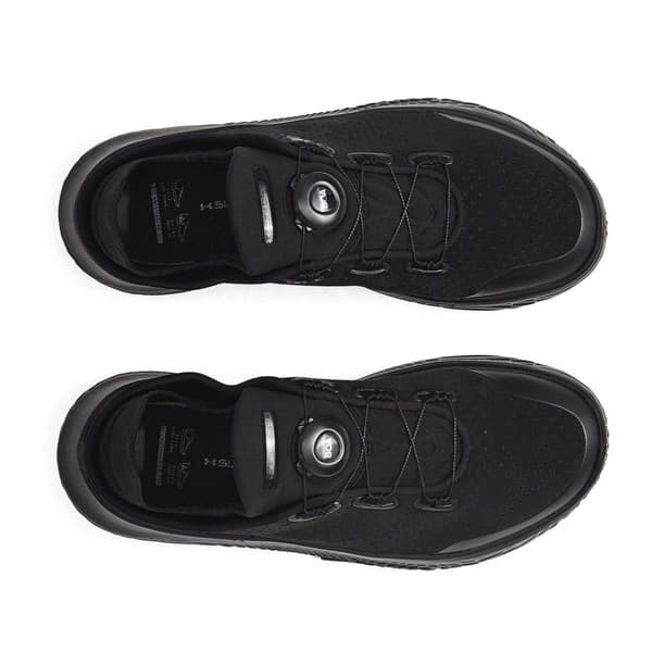 Under Armour Herrskor i Performance-läder med BOA-snörningssystem 6 Black 6 UK