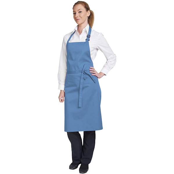 Dennys Flerfärgad Haklappsförkläde 28x36 tum (2-pack) One Size Mi Mid Blue One Size