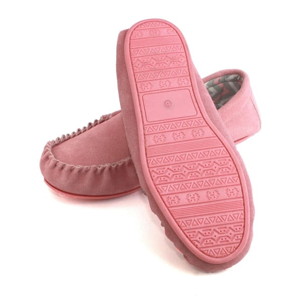 Eastern Counties Leather Dam/Dam Ffion Mockasiner i mocka 7 Blush 7 UK