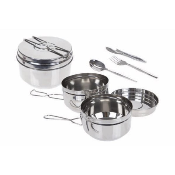 Summit Tiffin Set (6-pack) One Size Silver Silver One Size